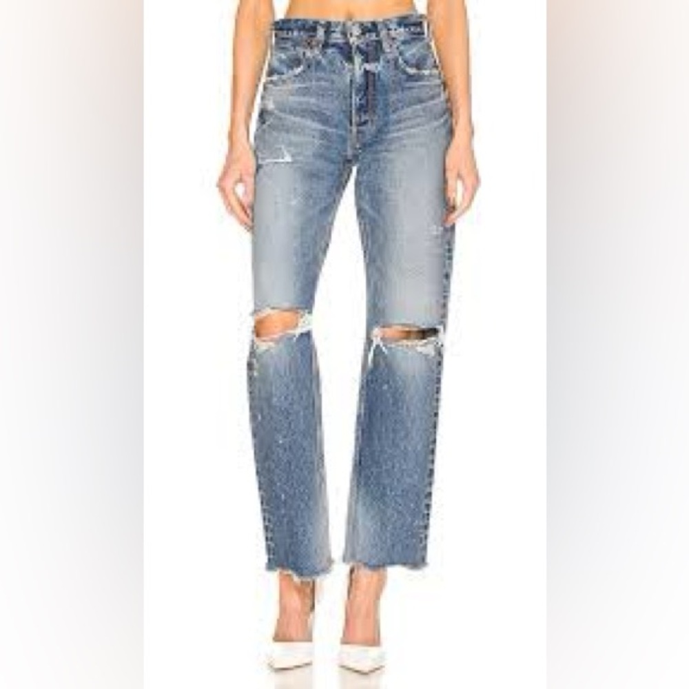 Moussy Vintage Odessa wide straight jeans